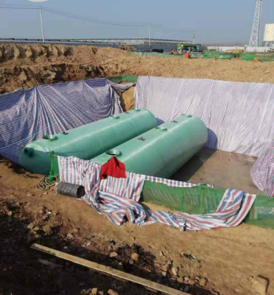 地衛環?！蕽蓹C場污水處理站設計